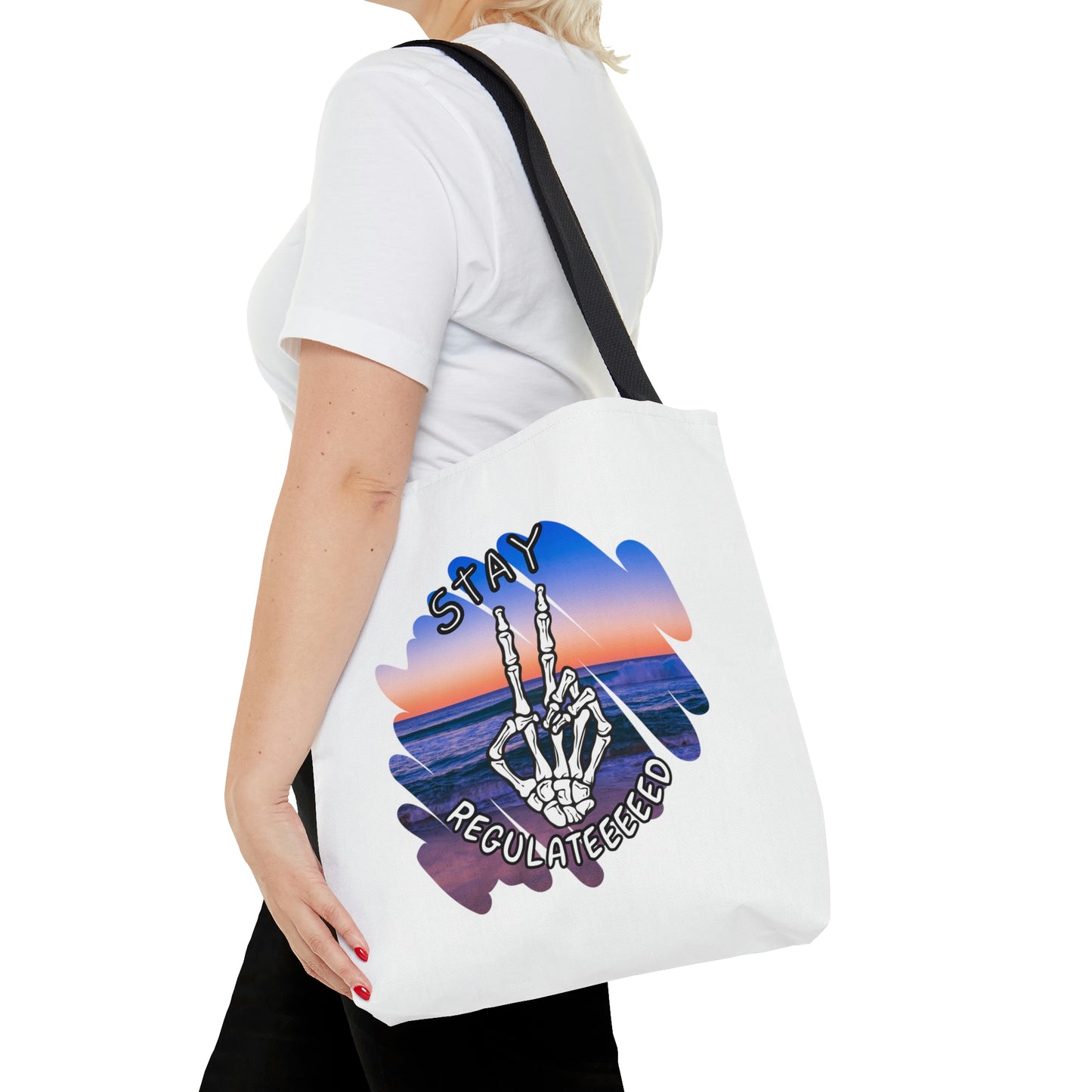 Stay Regulated [Gauthism Line] Tote Bag in 3 sizes