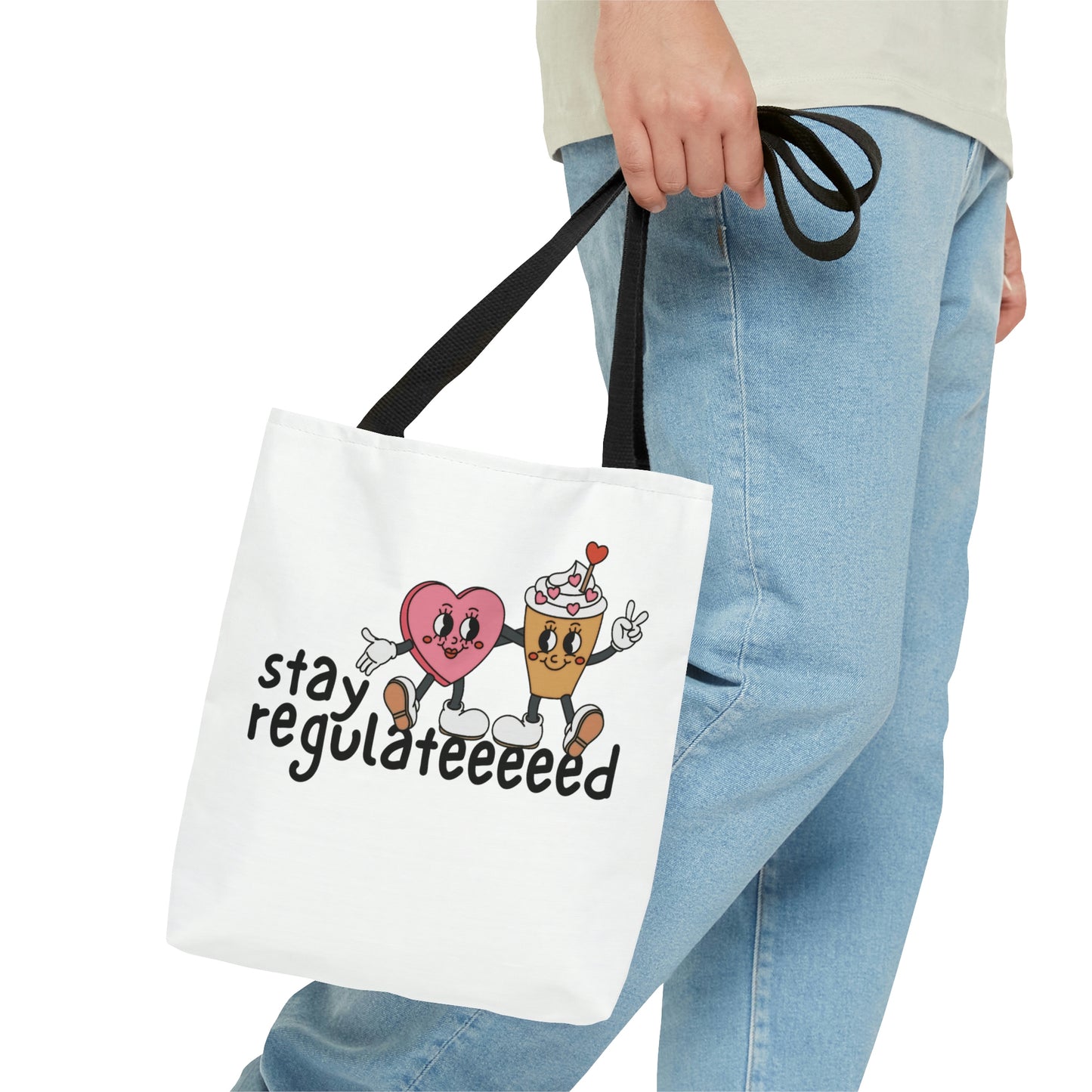 Stay Regulated Tote Bag in 3 sizes