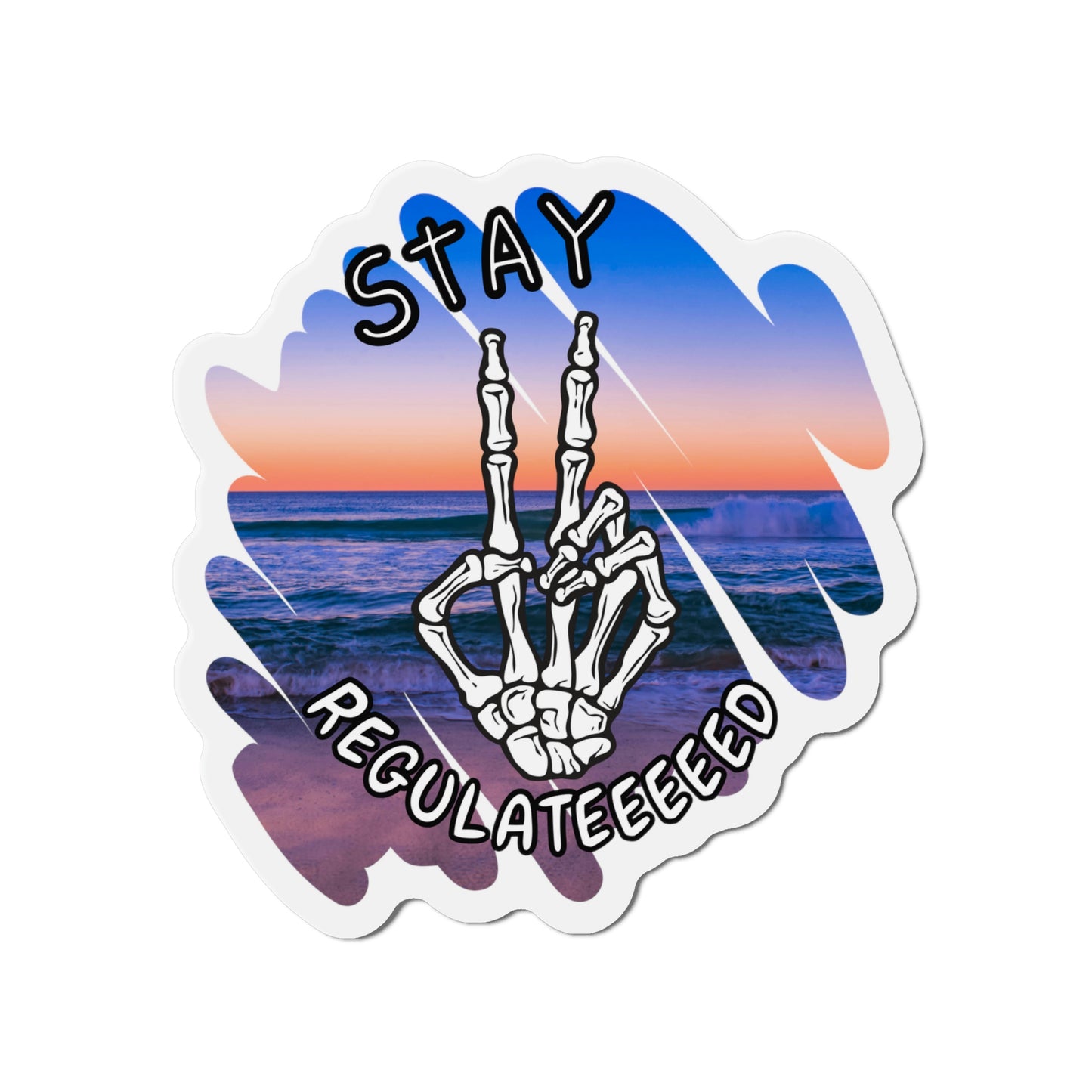 Stay Regulated [Gauthism Line] Die-Cut Magnets