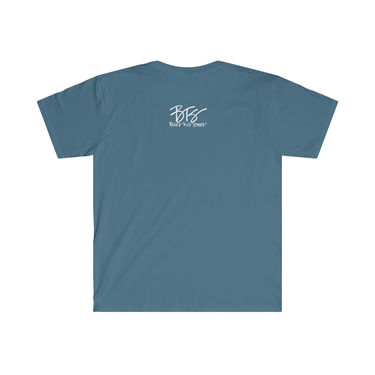 Handwritten "UNCIVILIZED" Unisex Softstyle T-Shirt [white font]