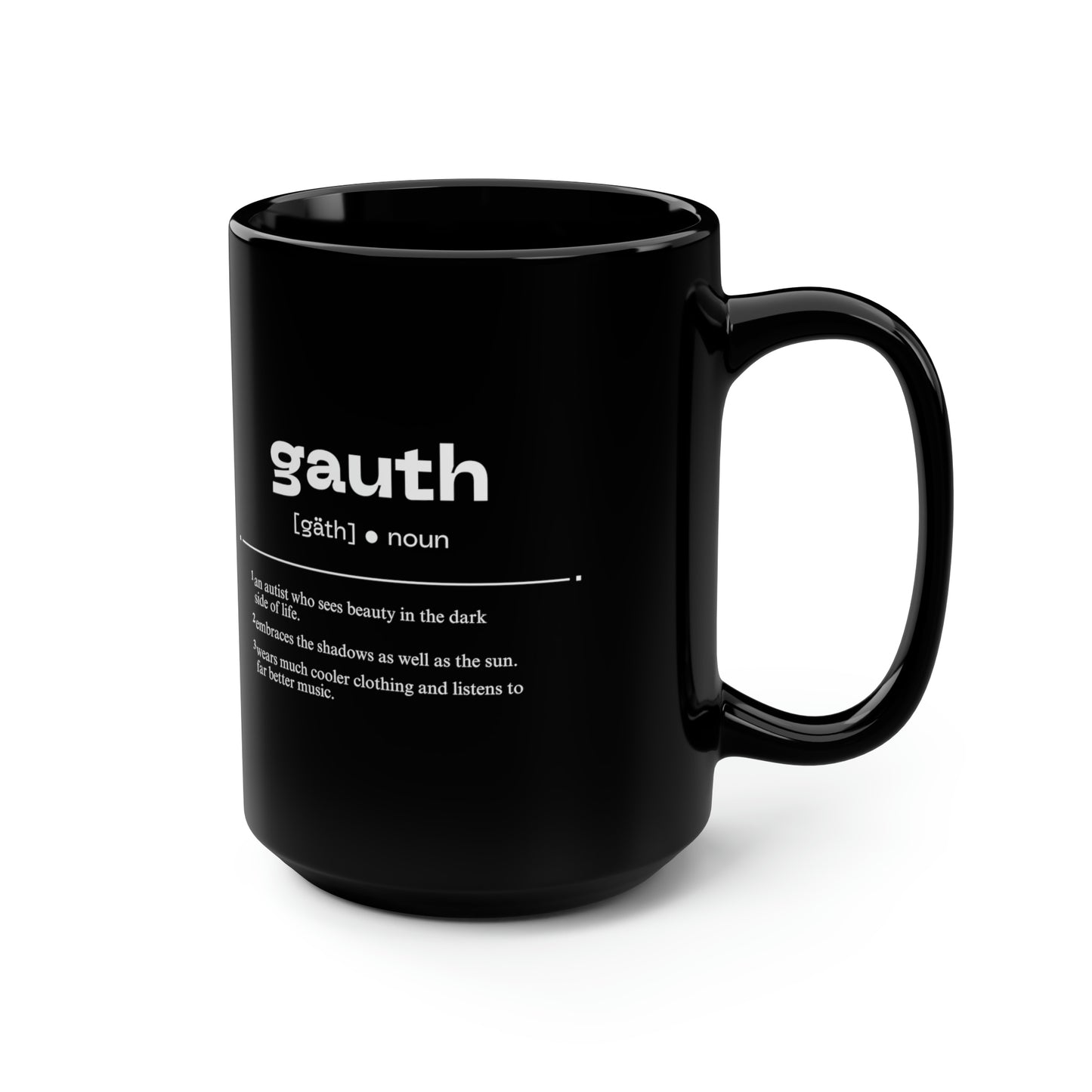 Goth Redefined Inverted [Gauthism Line] Ceramic Mug 15oz