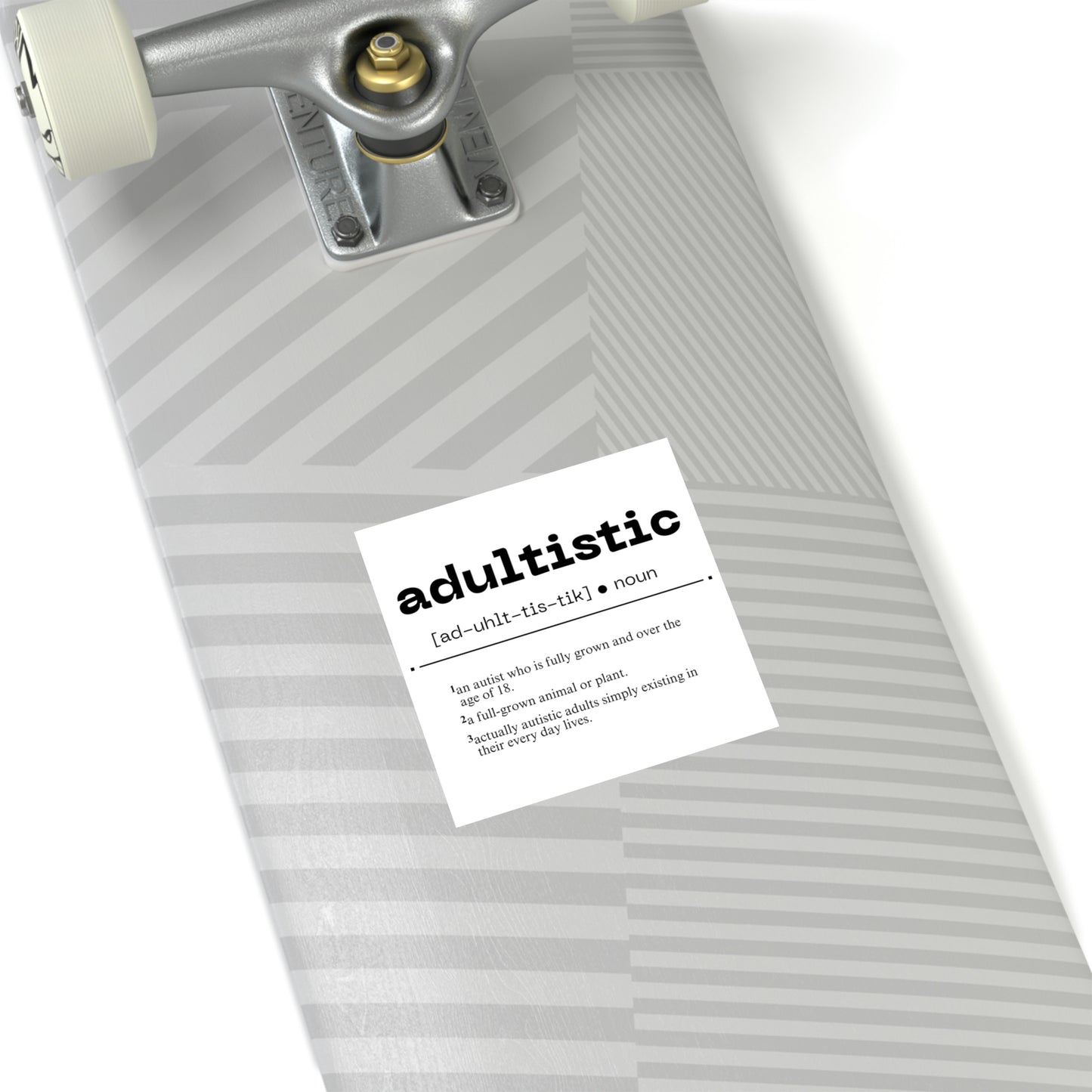 Adultistic [Redefined] Square Stickers [Indoor\Outdoor]