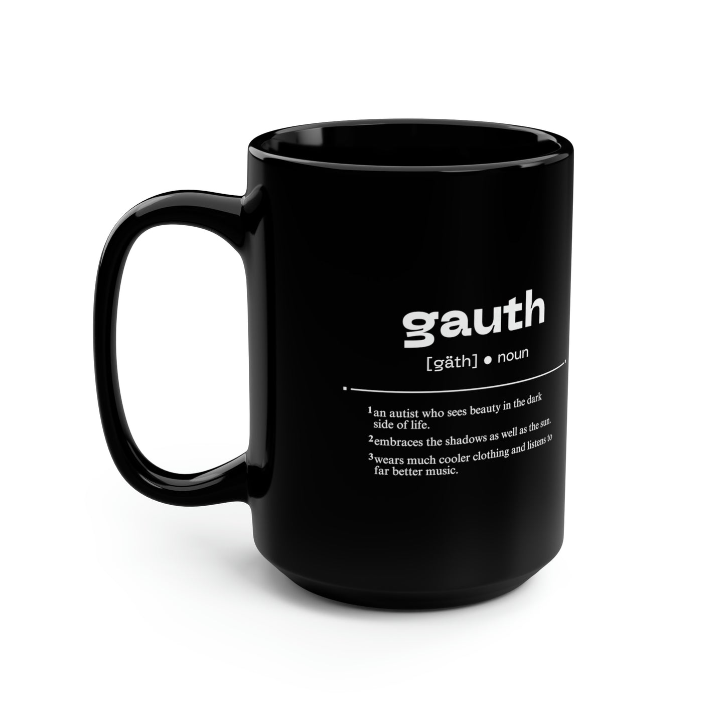Goth Redefined Inverted [Gauthism Line] Ceramic Mug 15oz