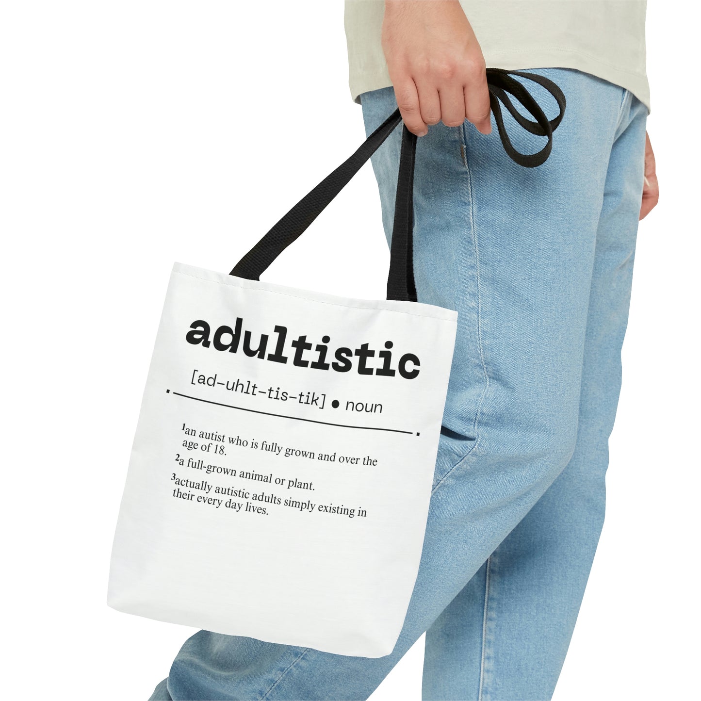 Adultistic [Redefined] Tote Bag in 3 sizes