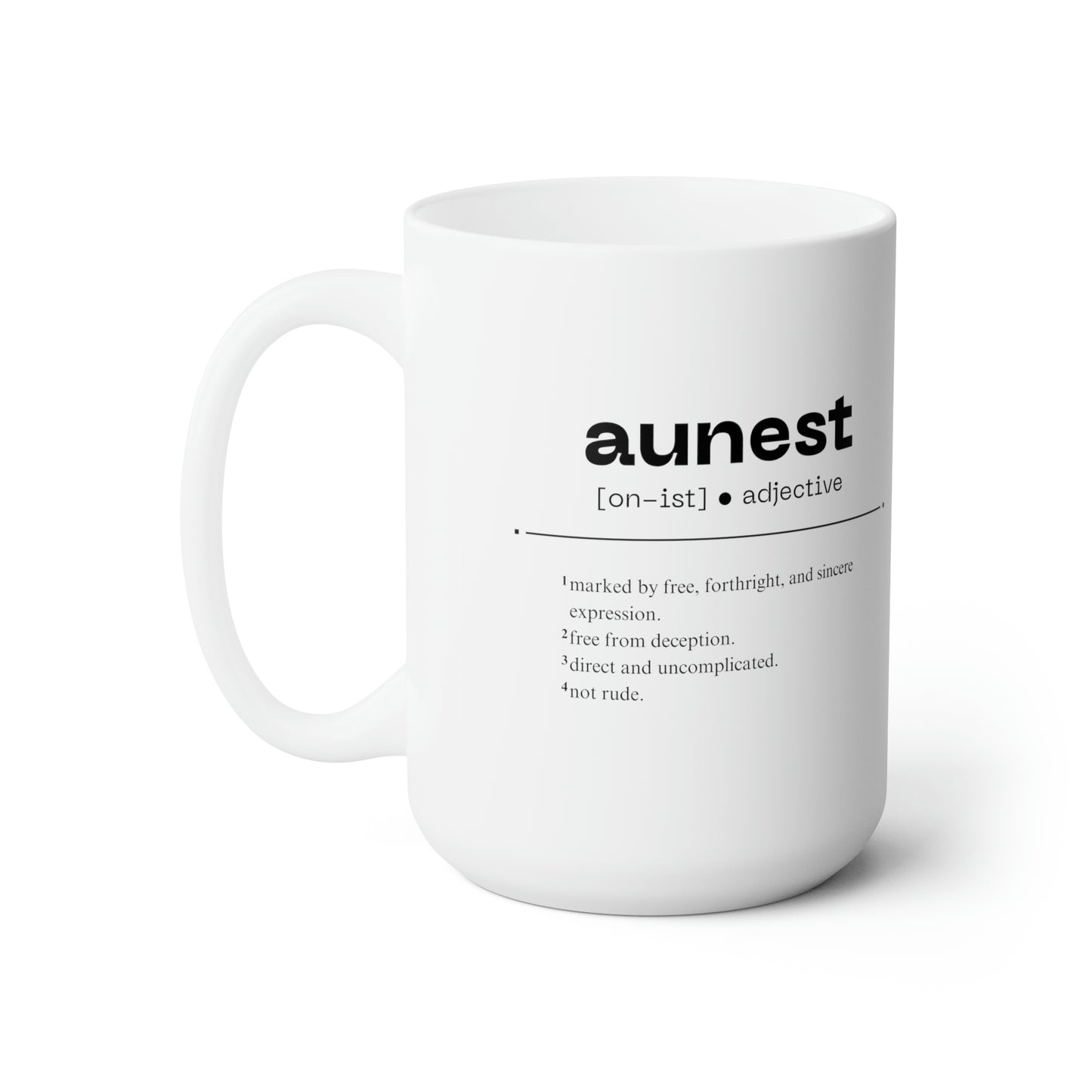 Honest [Redefined] Ceramic Mug 15oz