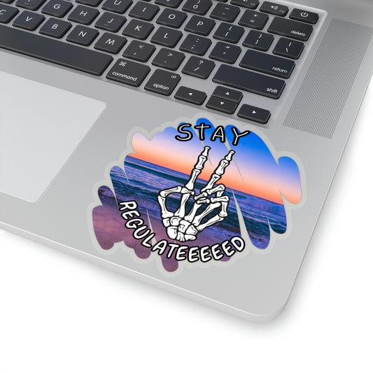Stay Regulated [Gauthism Line] Kiss-Cut Stickers