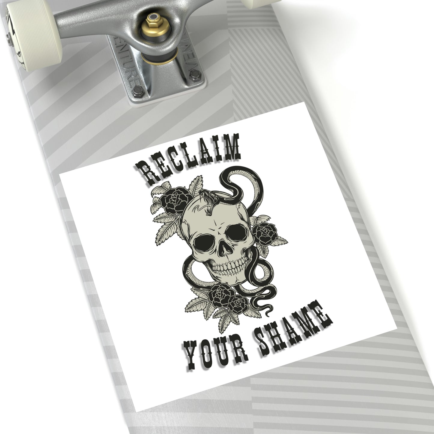 Reclaim Your Shame [Gauthism Line] Square Stickers [Indoor\Outdoor]