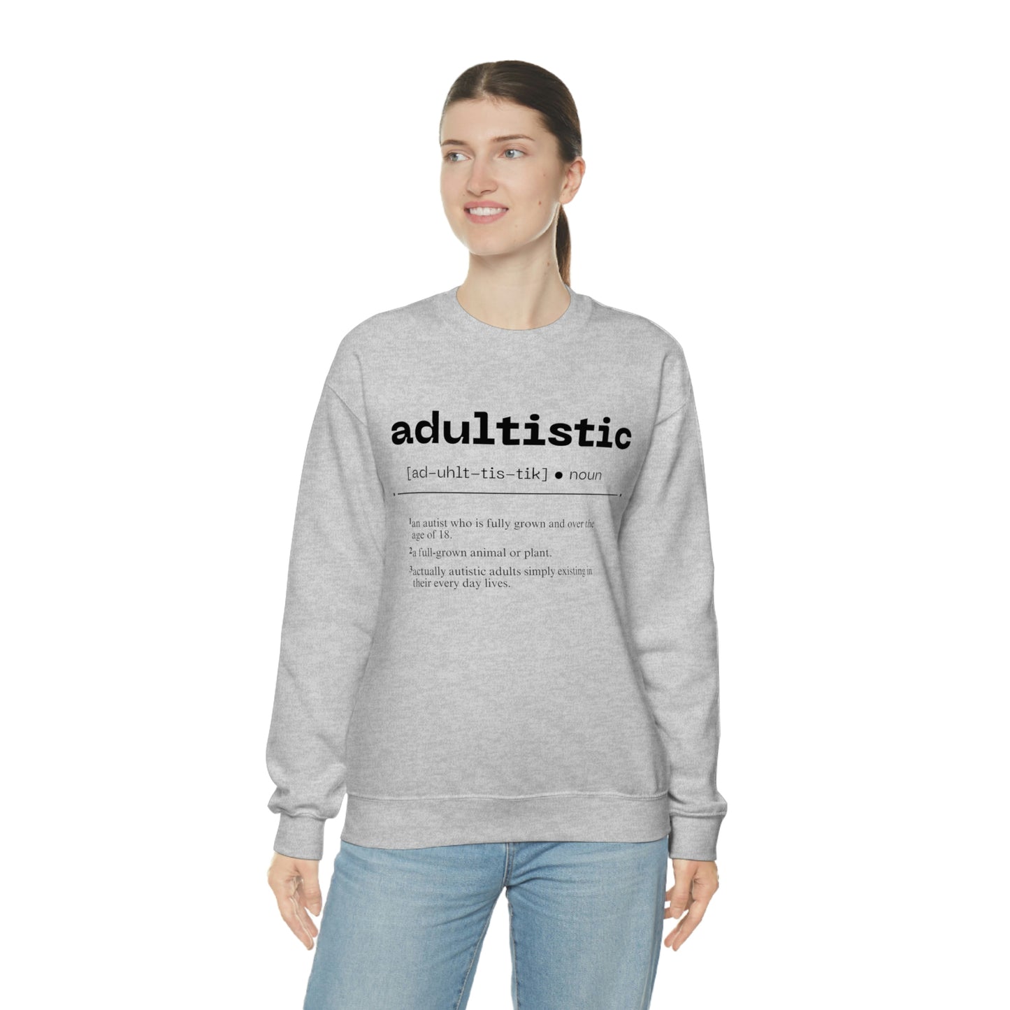 Adultistic [Redefined] Unisex Heavy Blend™ Crewneck Sweatshirt