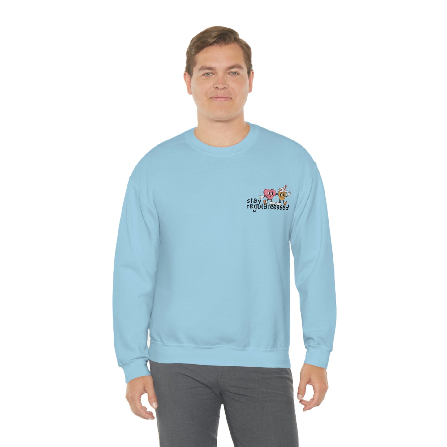 Stay Regulated Unisex Heavy Blend™ Crewneck Sweatshirt
