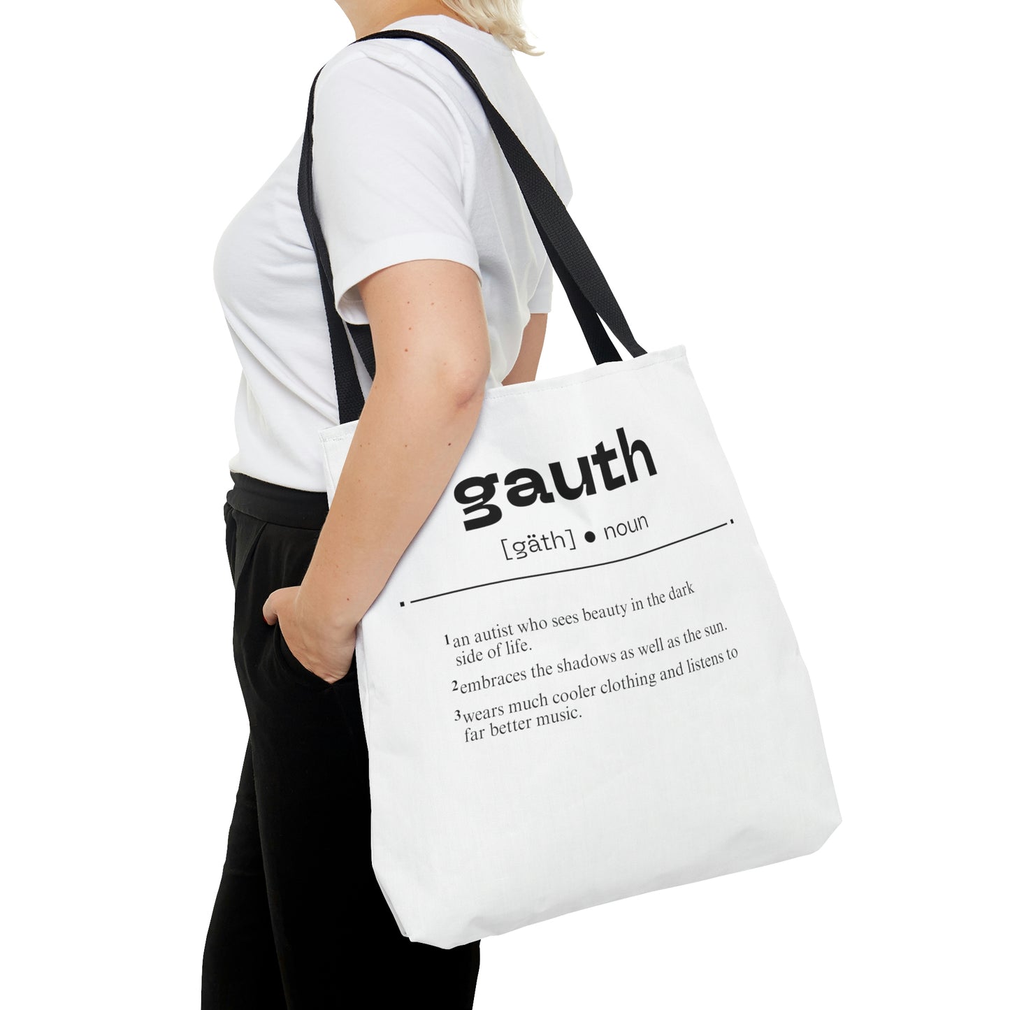 Goth Redefined [Gauthism Line] Tote Bag in 3 sizes