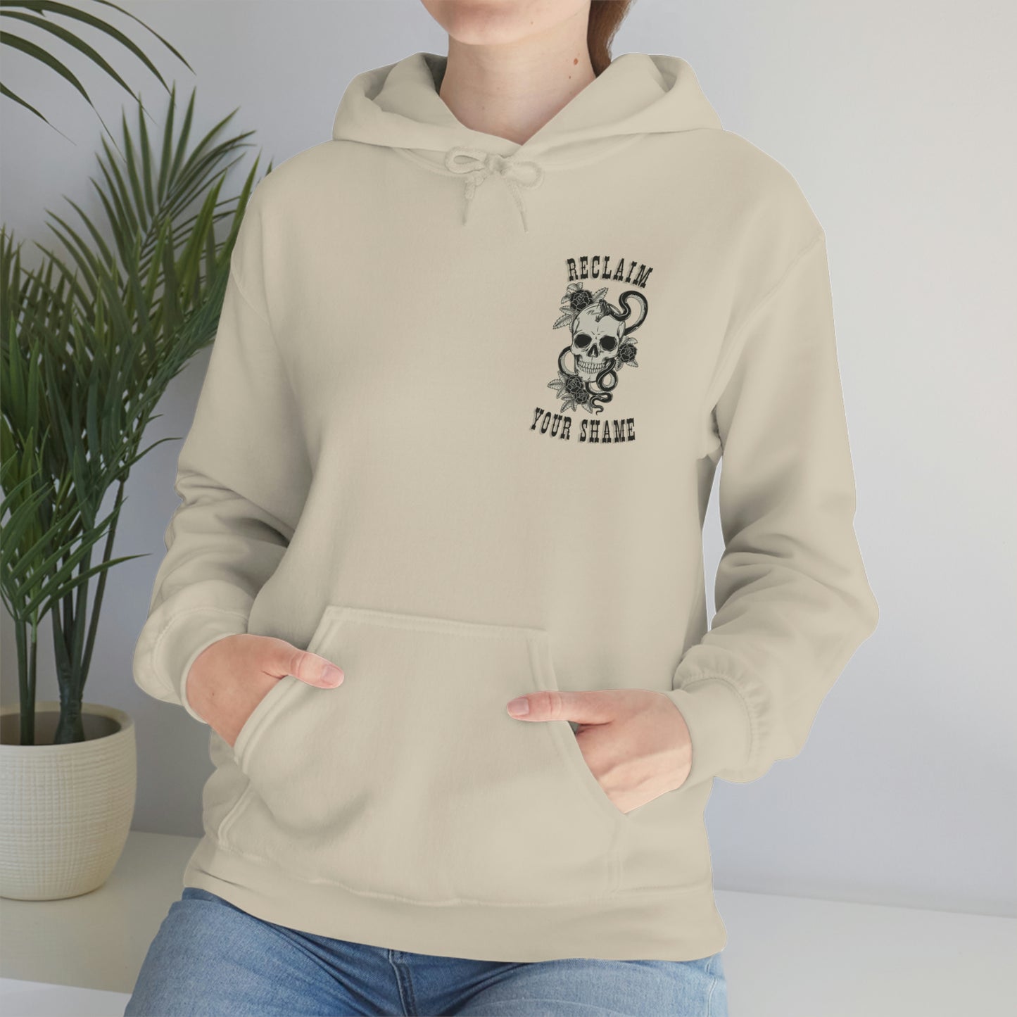 Reclaim Your Shame [Gauthism Line] Unisex Heavy Blend™ Hooded Sweatshirt