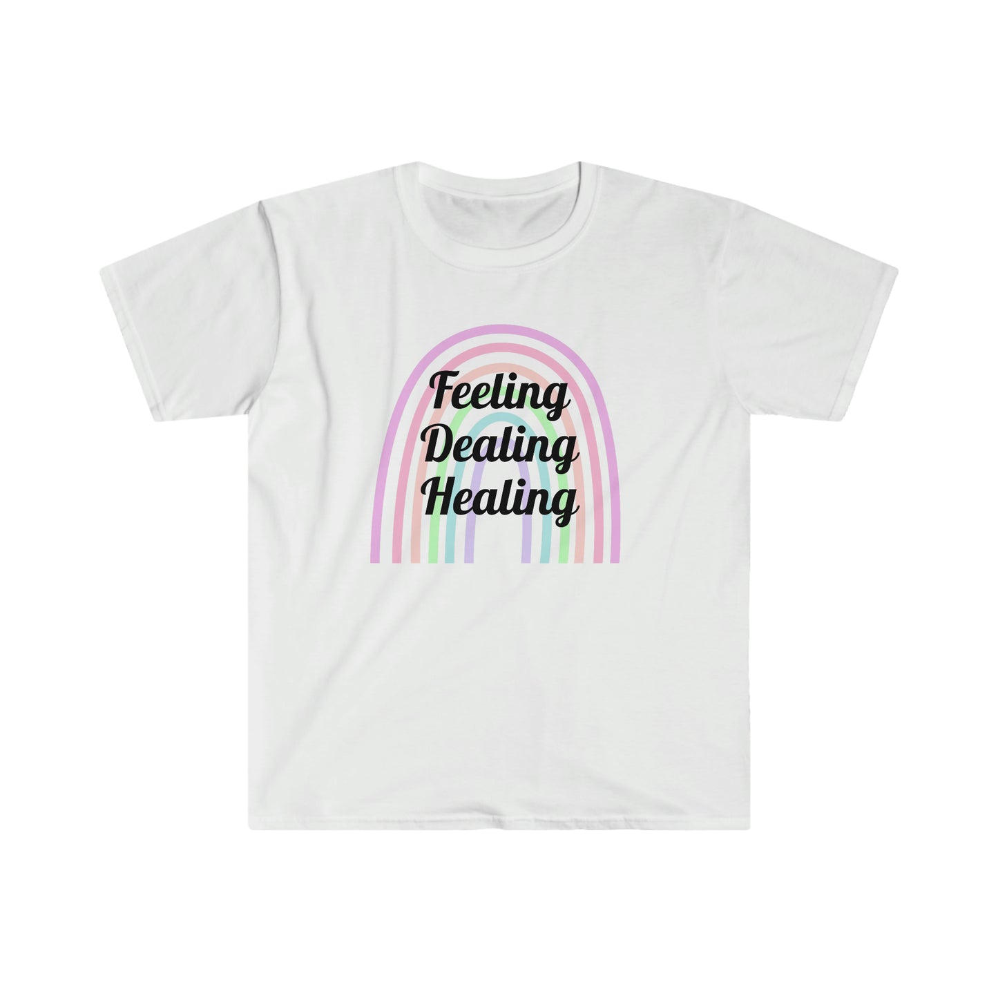 Feeling Dealing Healing Unisex Softstyle T-Shirt