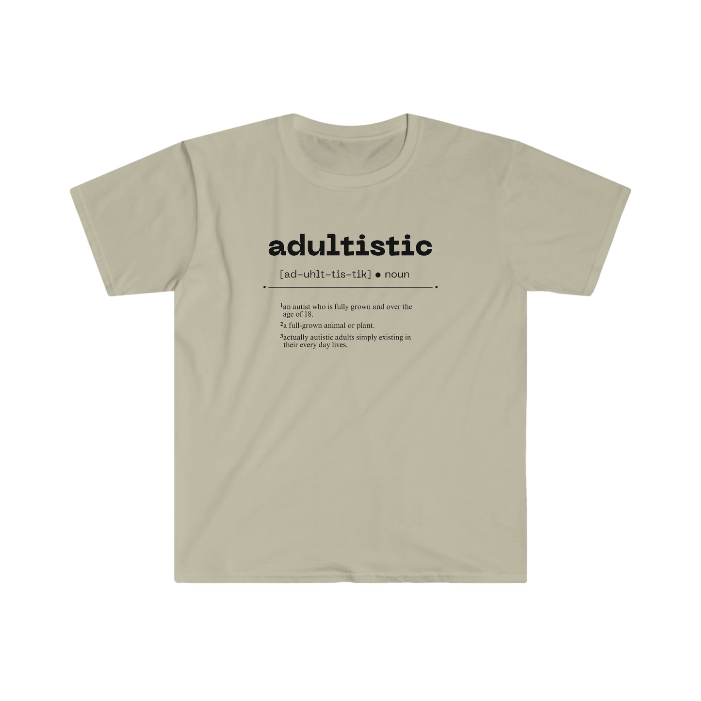 Adultistic [Redefined] Unisex Softstyle T-Shirt