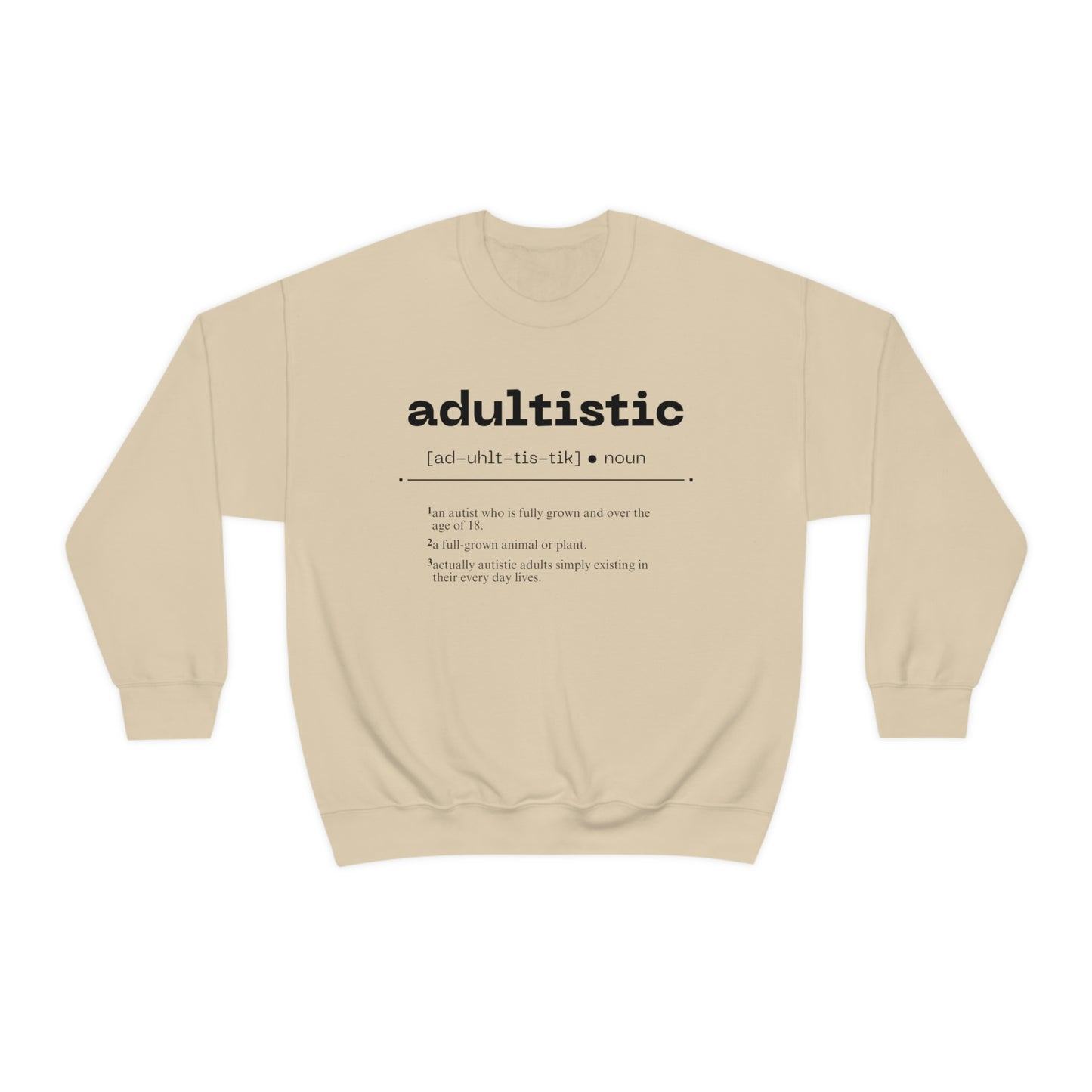 Adultistic [Redefined] Unisex Heavy Blend™ Crewneck Sweatshirt