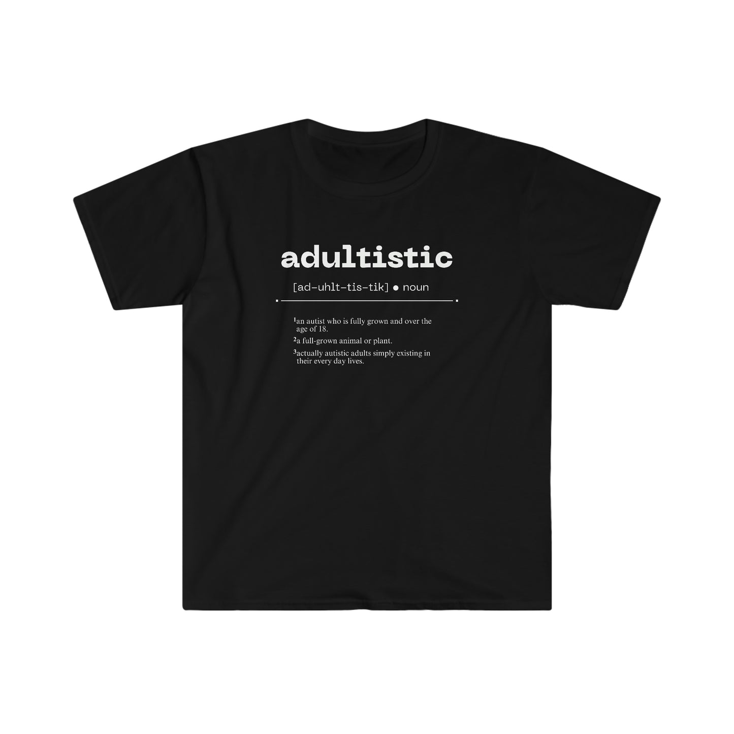 Adultistic [Redefined] Unisex Softstyle T-Shirt